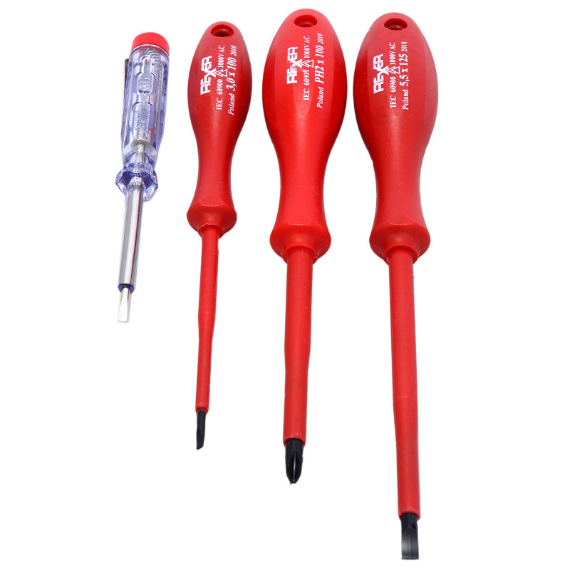 RA-04-260 Отвертки наборр 3 шт + тестер 1000В