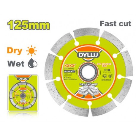 Диск алмазный 125мм DYLLU DTDC1K03