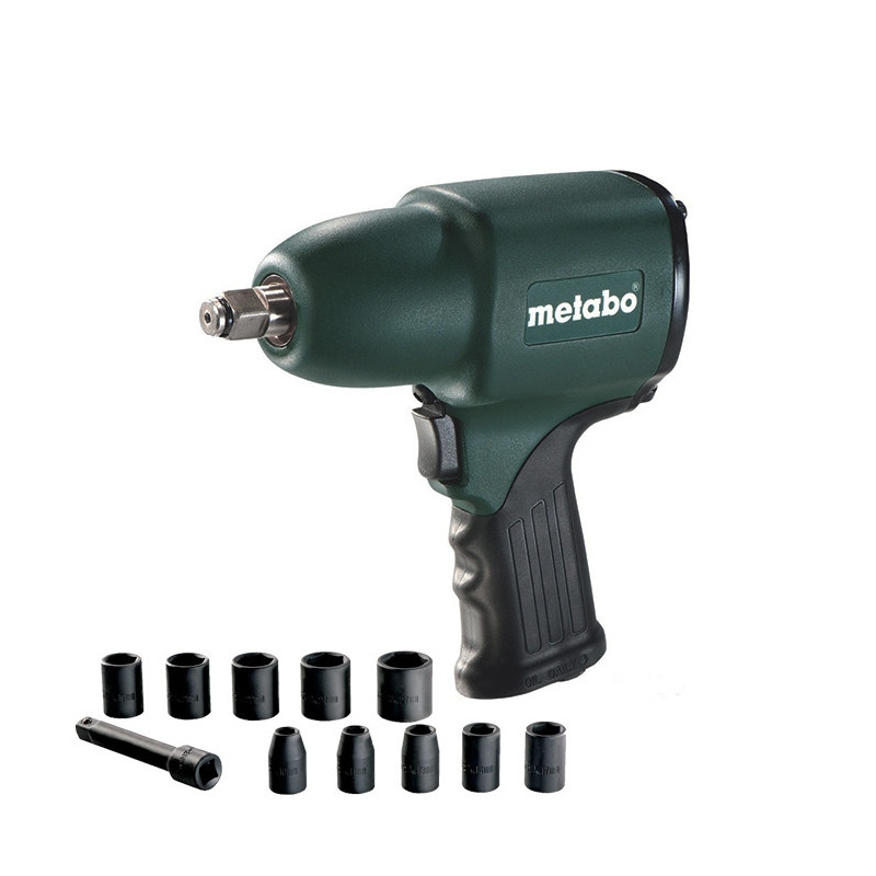 Пневмогайковерт ударный DSSW 360 набор. 1/2 METABO