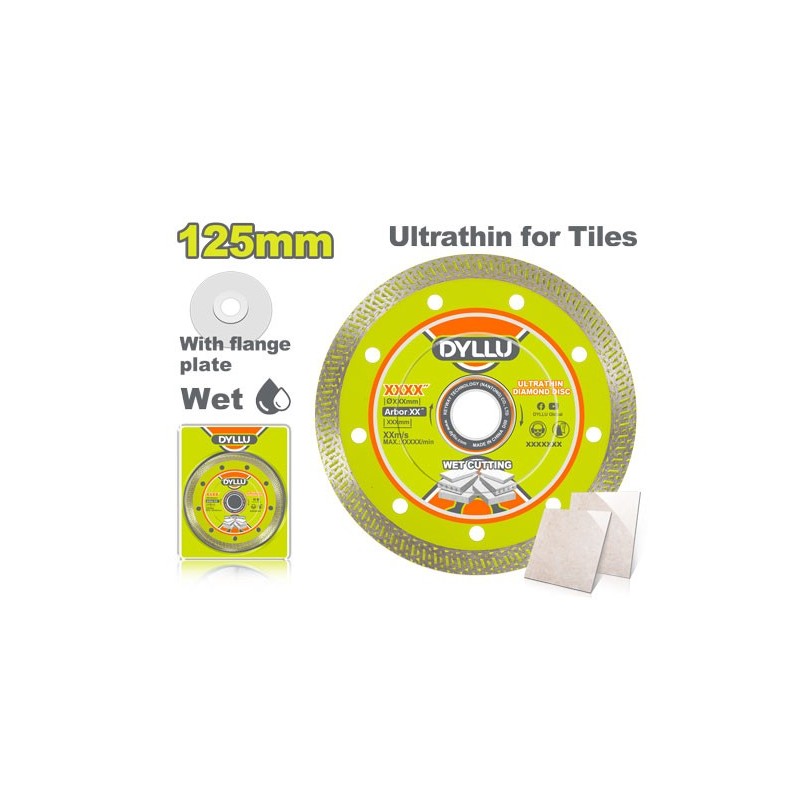 Диск алмазный тонкий 125мм DYLLU DTDC4K03