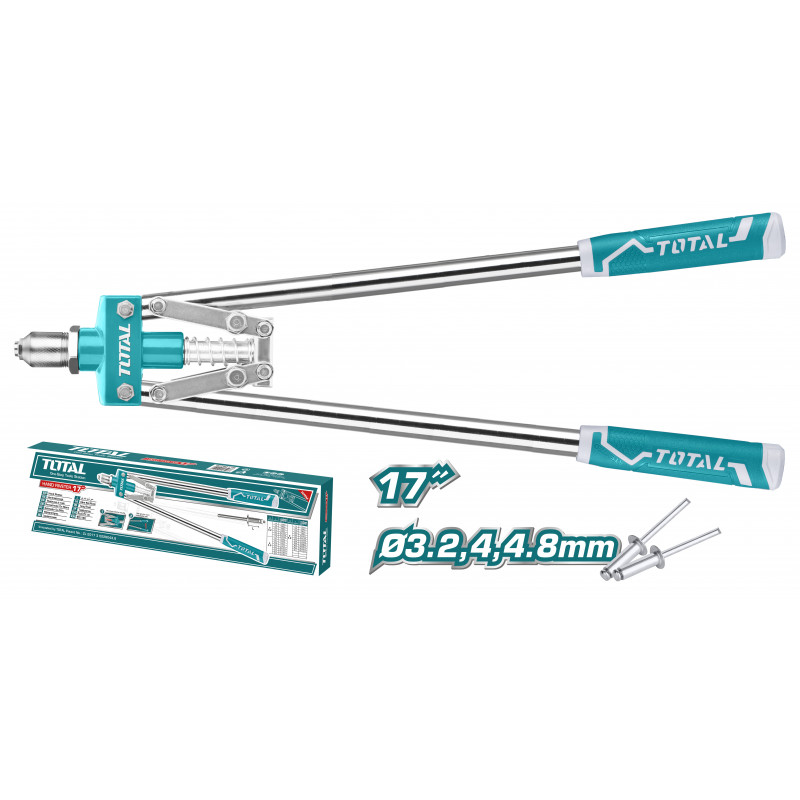 Заклёпочник 420mm 3,2-4.8mm THT32176 TOTAL