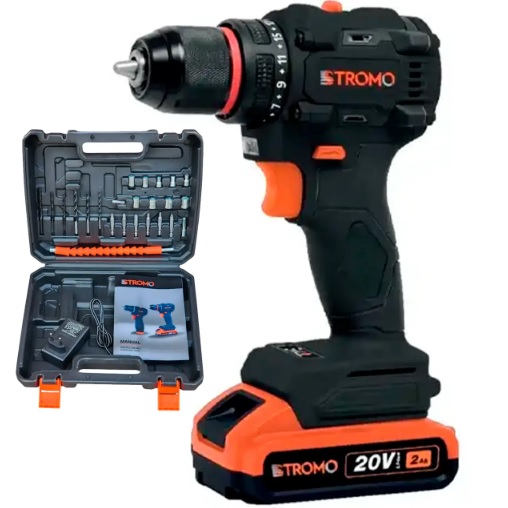 Шуруповерт аккумуляторный Stromo SA18Li BL