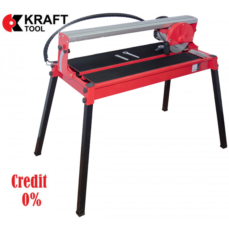 Плиткорез электрический 800W 200*25.4*2.4mm KT20800 KraftTool