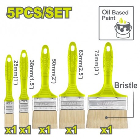 Набор кистей для покраски 5шт. DYLLU DTPB1952