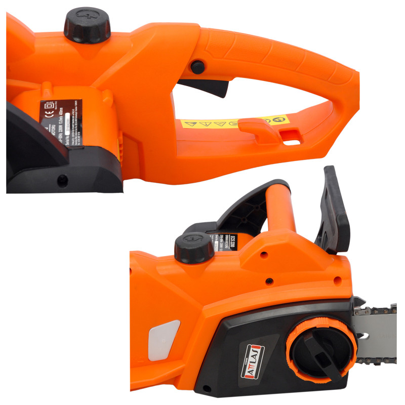 Электрическая цепная пила  ATTLAS ECS200   2200W