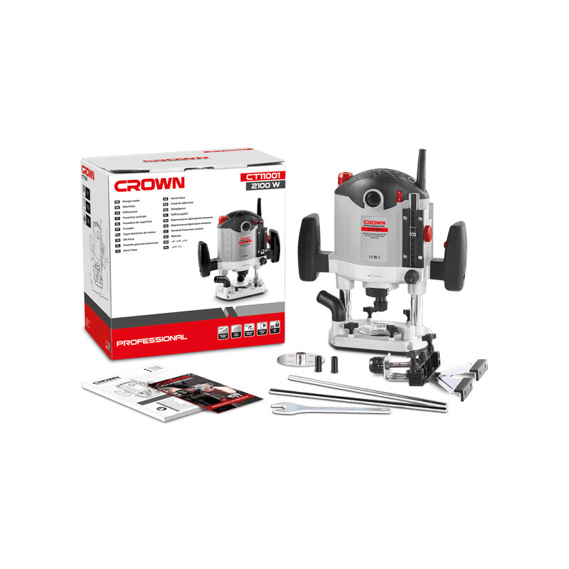Фрезер 2100W Crown CT11001