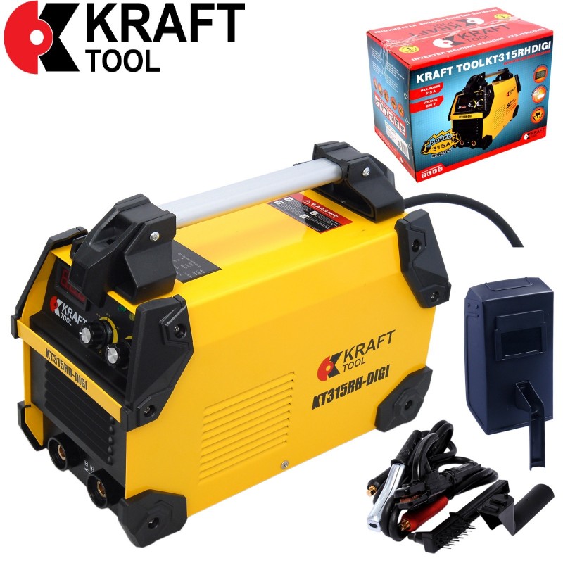 Инверторный сварочный аппарат 315A KT315RX DIGI  KraftTool