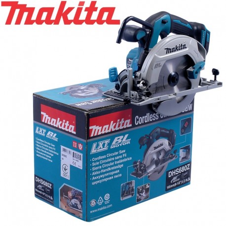 Циркулярная пила  без акум. (Совместим Li-Ion 18V) DHS680Z Makita