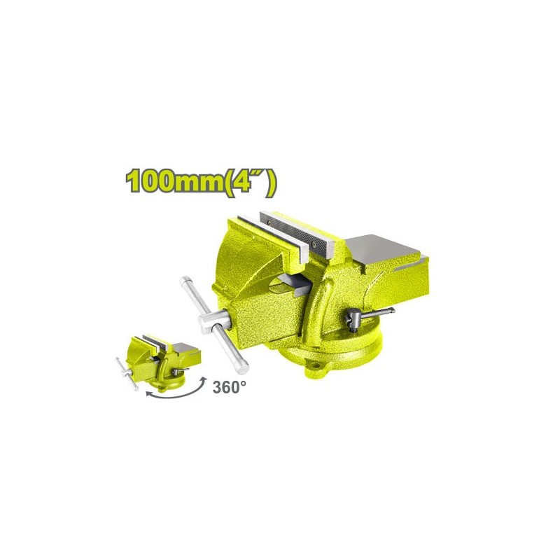 Тески слесарные поворотные с наковальней 100мм DYLLU DTBV1A04