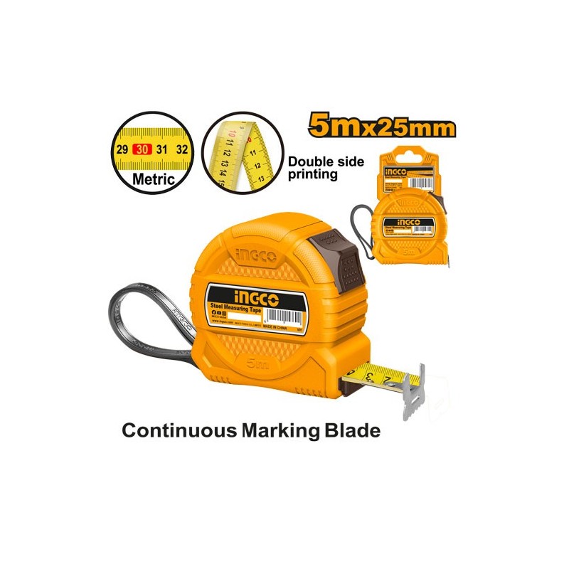 Рулетка 5м INGCO HSMT39525-1
