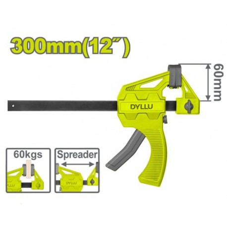 Быстрозажимная струбцина 60x300мм DYLLU DTCP4312