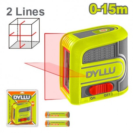 Лазерный нивелир 0-15м Красный DYLLU DTLE1M03