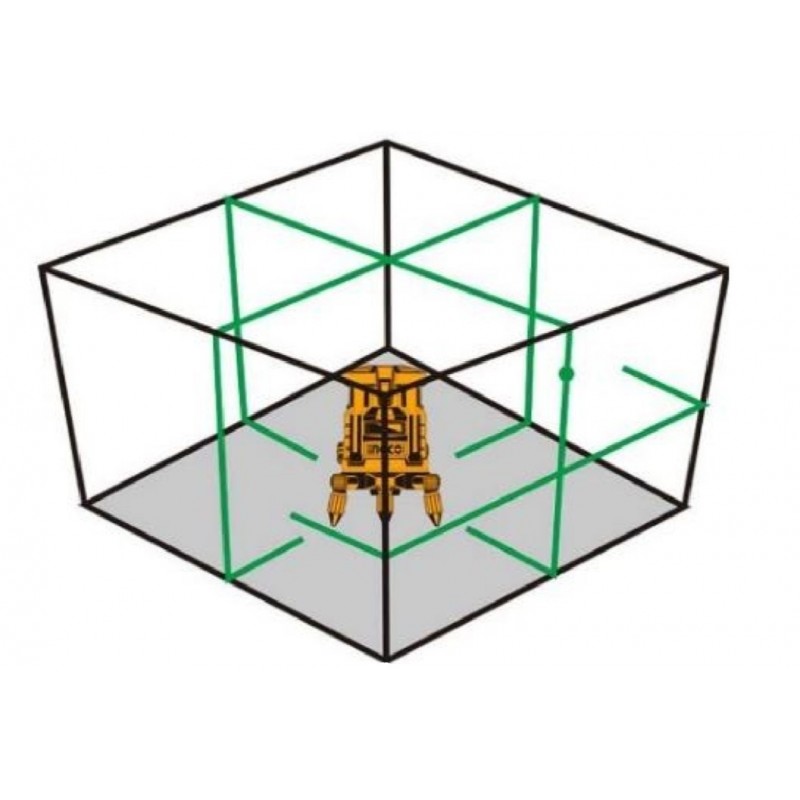 Лазерный нивелир 30 м INDUSTRIAL INGCO HLL305205