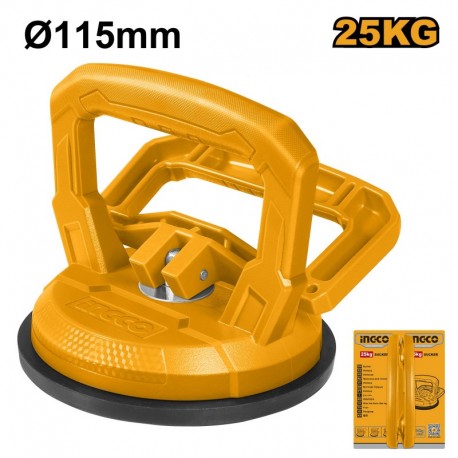 Присоска для стекла 115мм 25 кг INGCO HSU012501