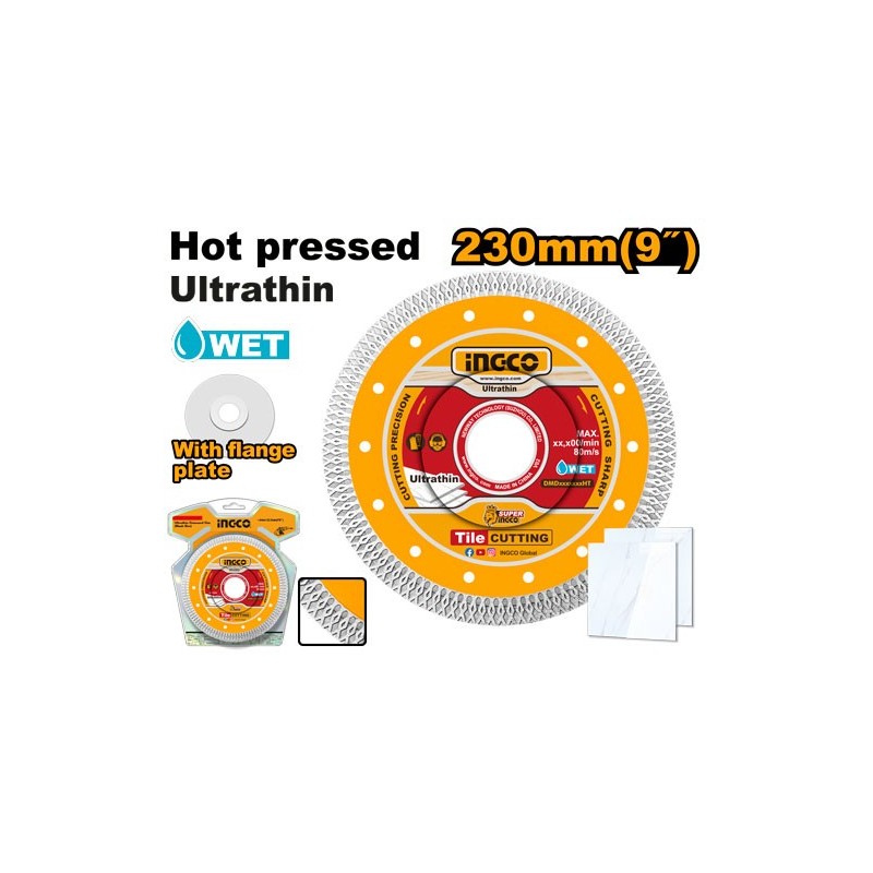 Диск алмазный 230mm INGCO DMD082301HT
