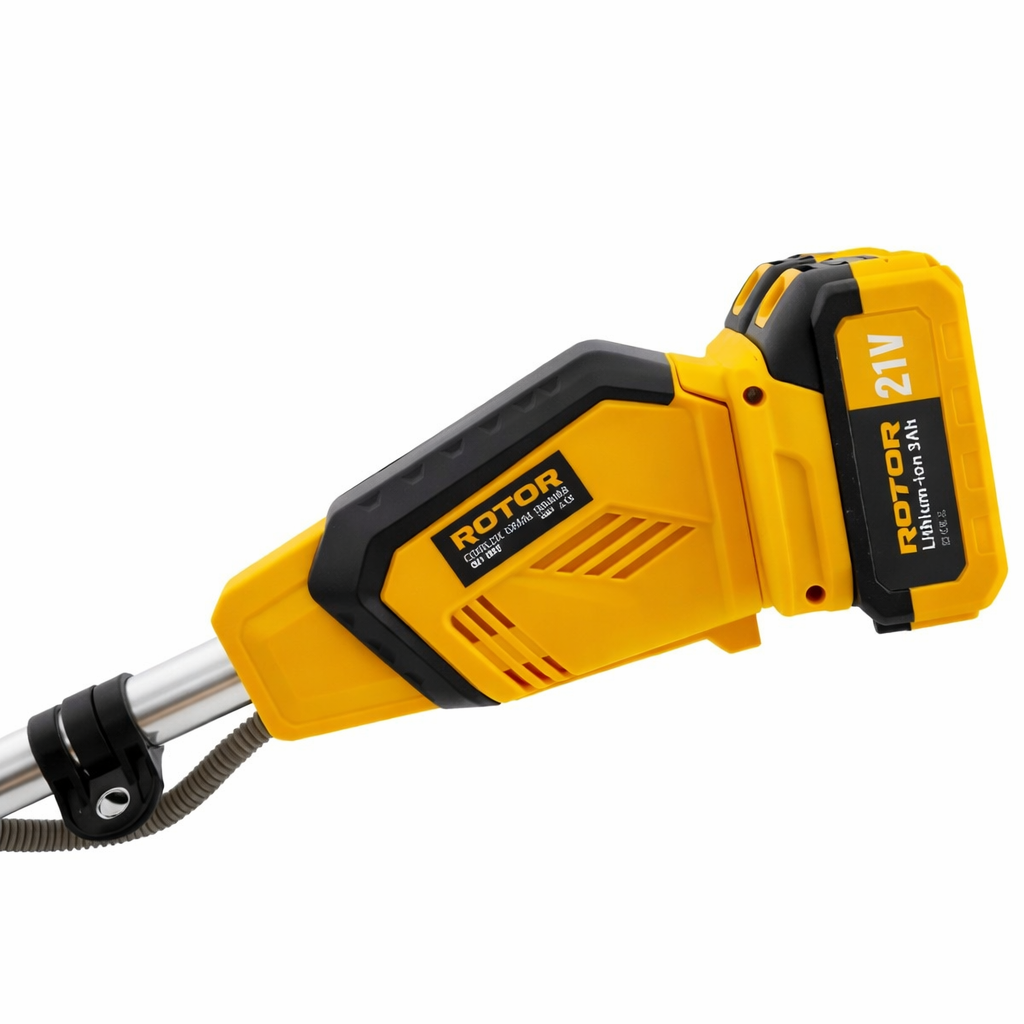 Rotor RBT-40V2 — мощный аккумуляторный триммер 40V с двумя батареями в комплекте