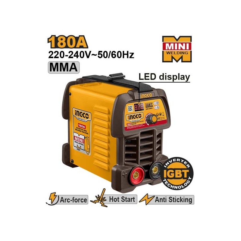 Сварочный аппарат 180A INGCO ING-MMA18049