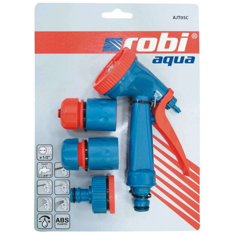 Набор Пистолет-распылитель, 2-х соед.,1-х соед. для крана AJT05C