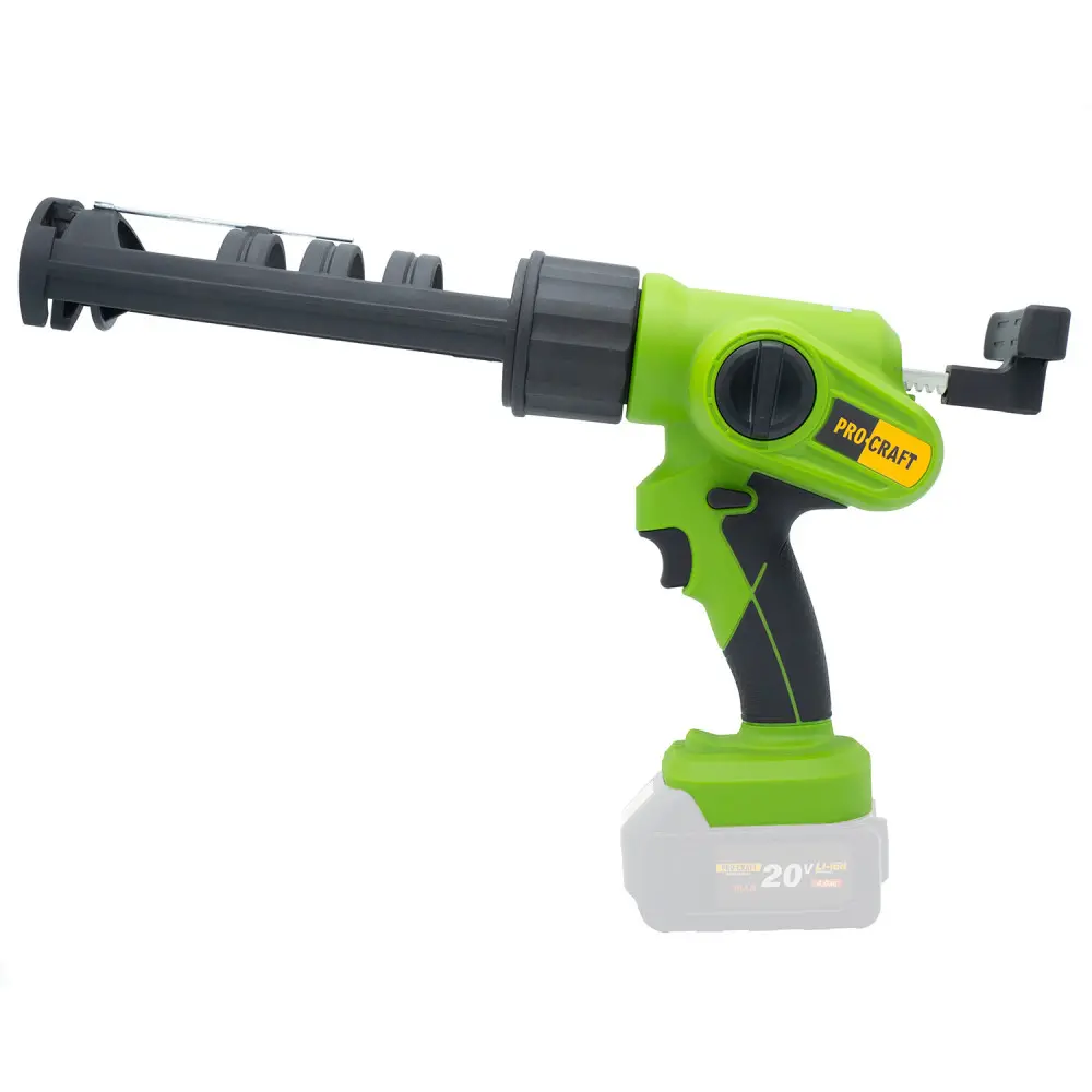 Аккумуляторный пистолет для герметика Procraft PC20 (Без АКБ и ЗУ)