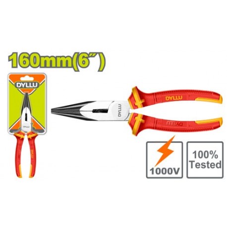 Тонкогубцы диэлектрические 160 мм DYLLU DTPL2936