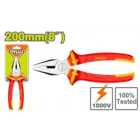 Комбинированные диэлектрические плоскогубцы 200 мм DYLLU DTPL1938
