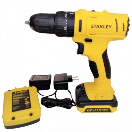Аккумуляторный, ударный дрель-шуруповерт, Li-Ion 12V/1,5A...