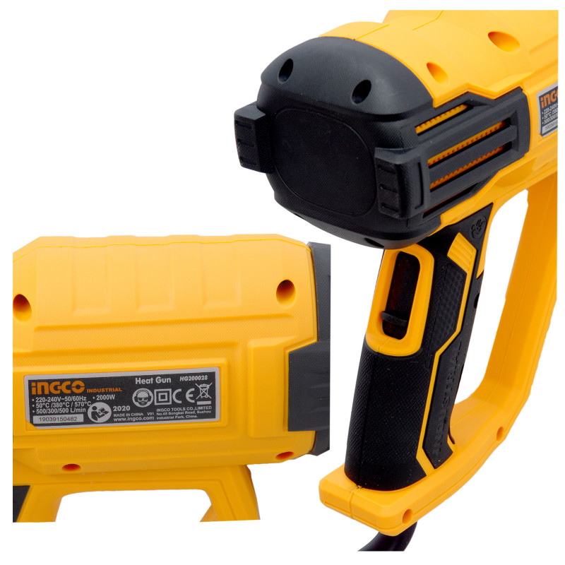 Фен индустриальный 2000Вт INGCO HG200028