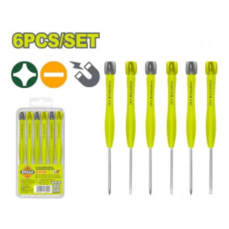 Набор прецизионных отверток 6шт. DYLLU DTSS2B06