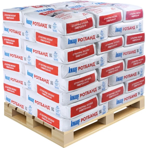 Штукатурка гипсовая Rotband 25кг