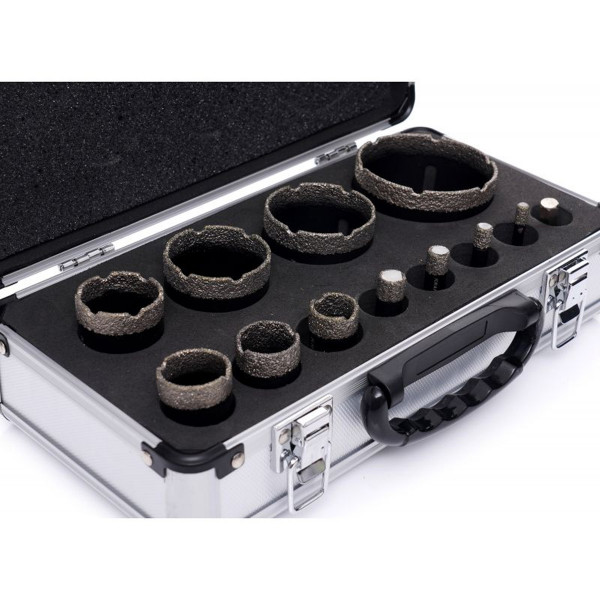 Набор алмазных коронок 12 шт. Kraft&Dele KD11227