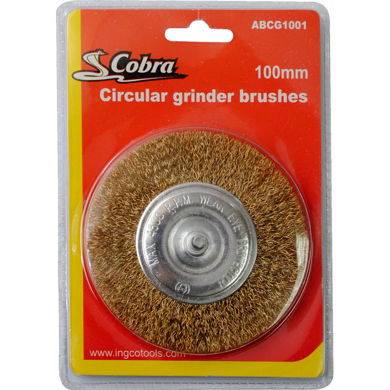 ABCG1001   Щетка дисковая со стерж.100мм ABCG1001
