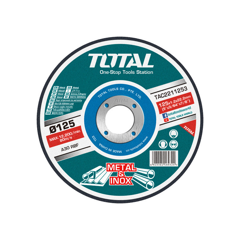 Диск по металу 125ммl TAC2211253 TOTAL