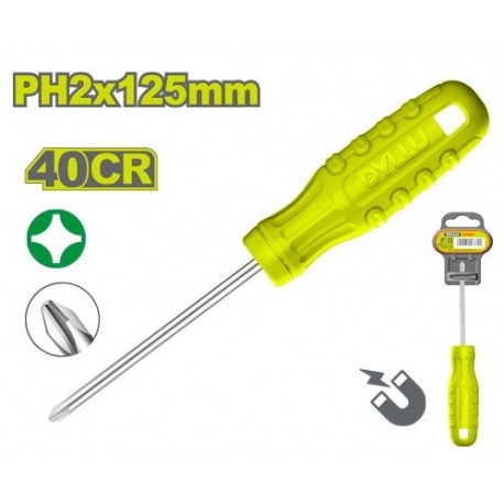 Отвертка крестовая PH2*125мм DYLLU DTSD4925