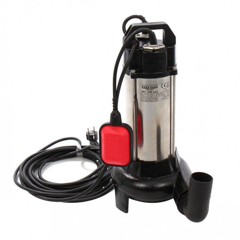 Дренажный погружной насос 1100W PST 1100 Wasserkonig
