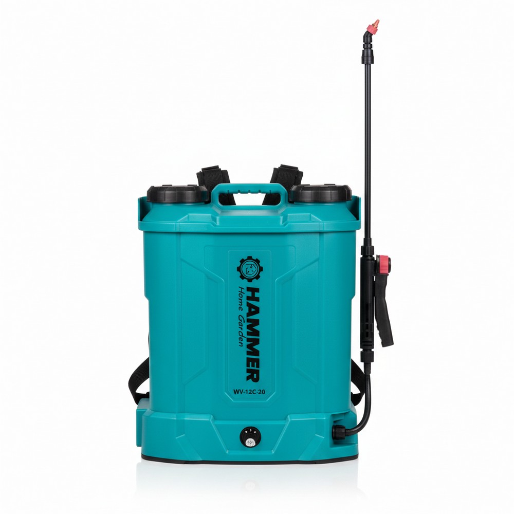 Опрыскиватель аккумуляторный 12L 12V/8Ah 8-10H, HAMMER