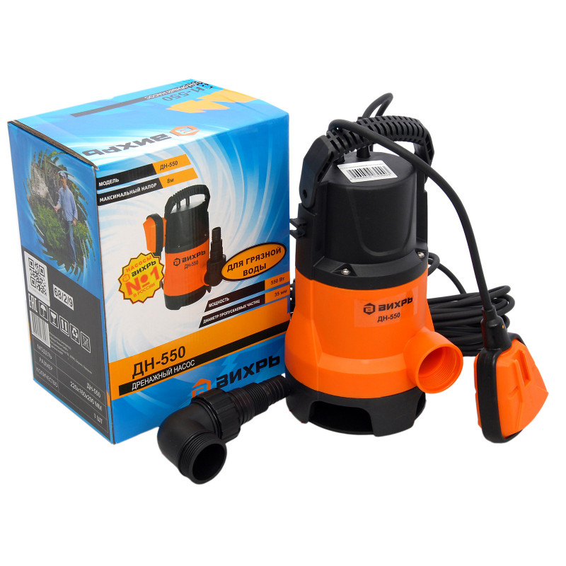 Дренажный насос ДН-550 VIHRI