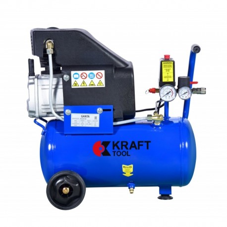 Компрессор 1600В 8 Bar KT24 L  KraftTool