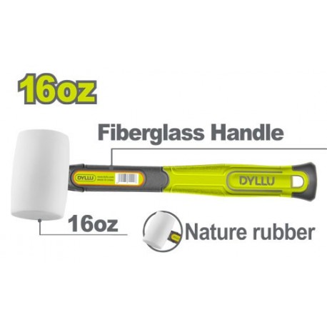 Киянка резиновая 450г DYLLU DTHM7304