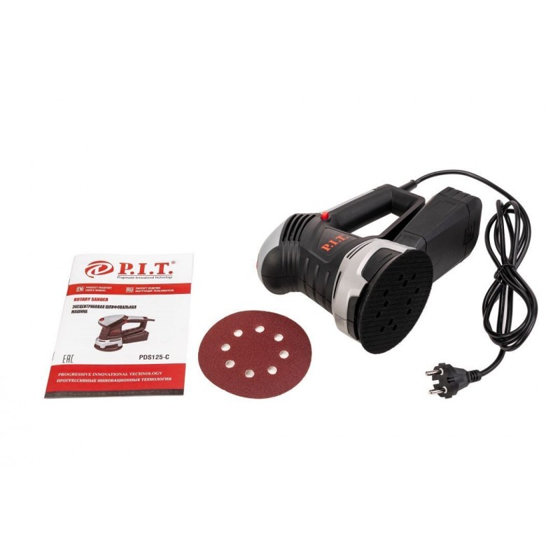 Эксцентриковая шлифовальная машина PIT PDS125-C 500W