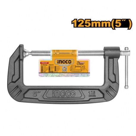 Струбцина столярная тип G  125мм INGCO HGC0105