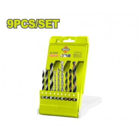 Набор свёрел 9шт. DYLLU DTTD6B01