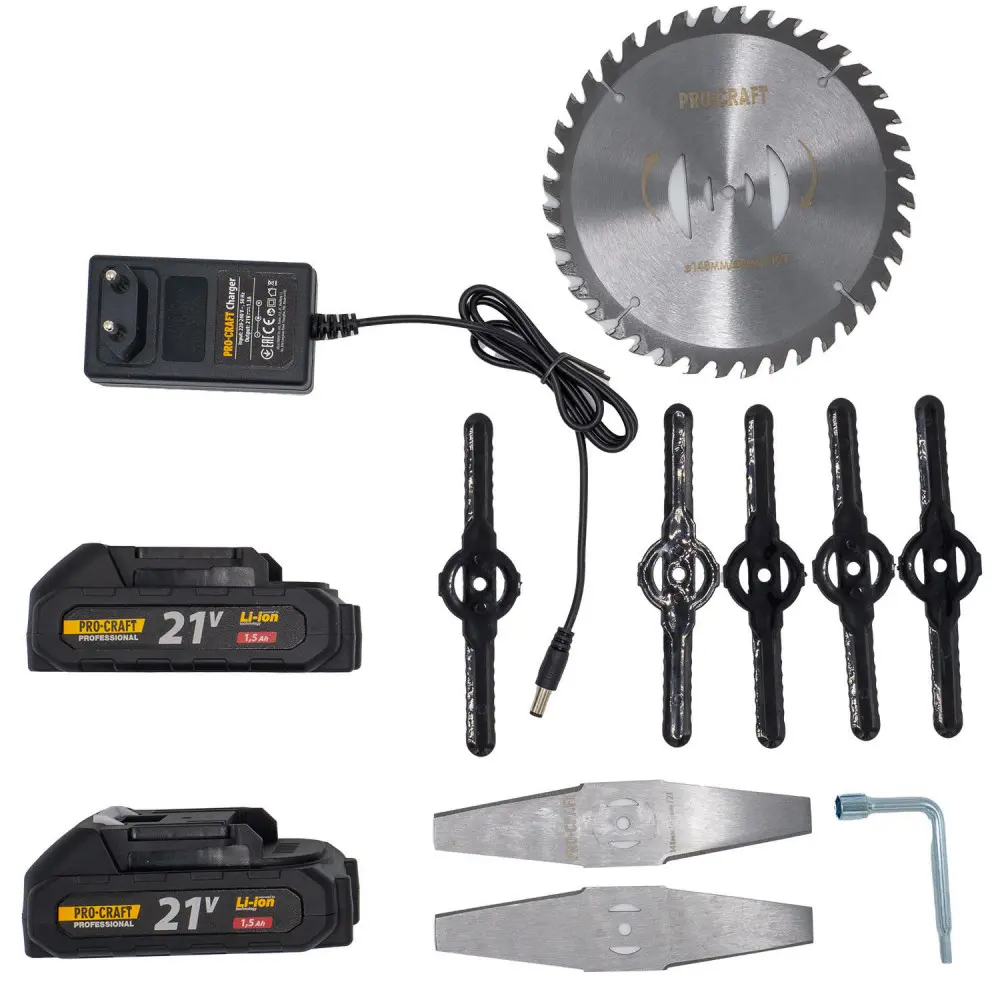 Аккумуляторный триммер Procraft PTA24