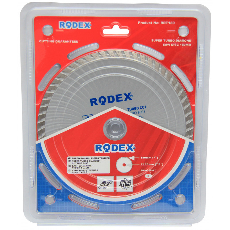 RRT180    Диски с алмаз покрыт Rodex 180турбо