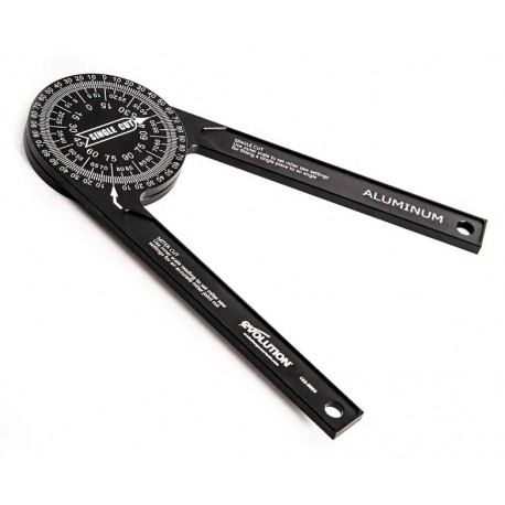 Алюминиевый транспортир на 360 градусов Evolution