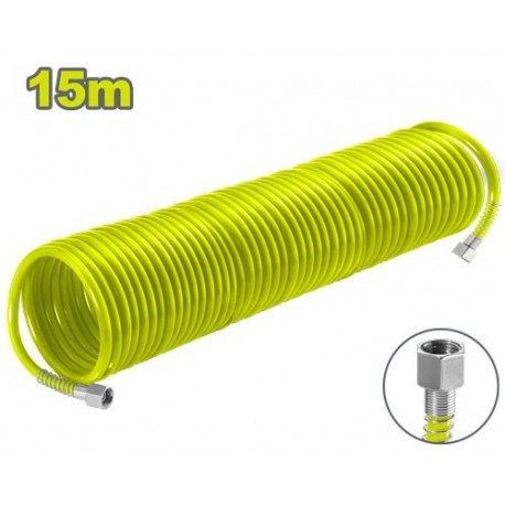 Шланг пневматический спиральный 5х8мм 15м DYLLU DTQG1915