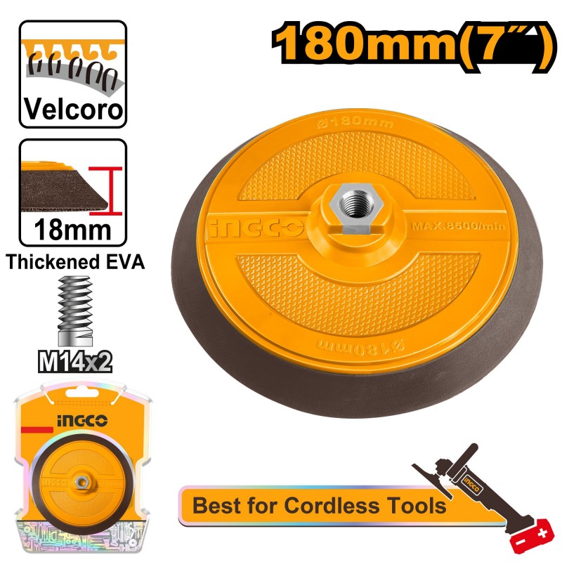 Полировальный круг с фланцем INGCO APP18051