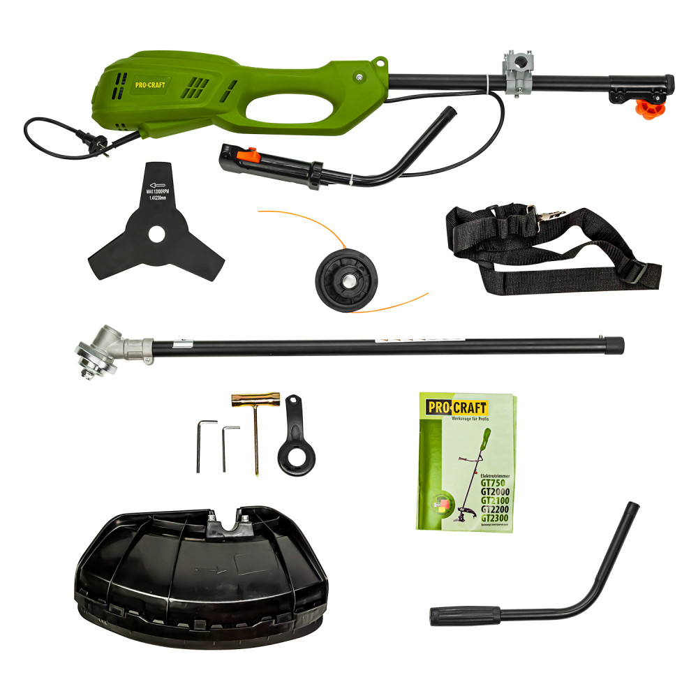 Триммер электрический ProCraft GT2200