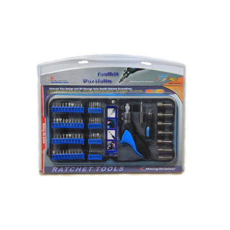 Набор отвёрок 75 buc