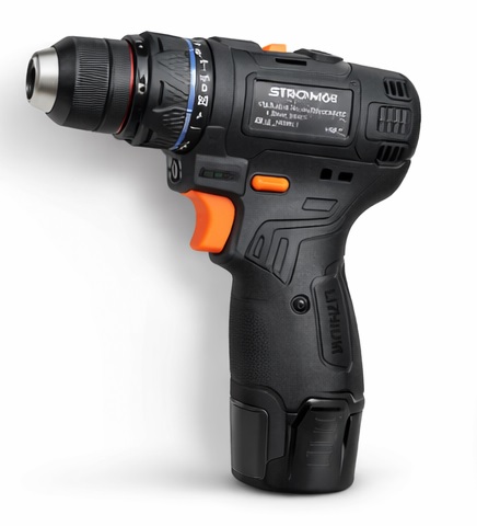 Шуруповерт STROMO задний вид — вентиляция и корпус инструмента