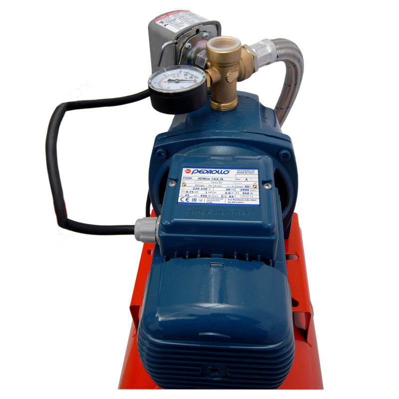 Гидрофор с защитой от сухого хода JDWm1AX/30-4  24CL Pedrollo